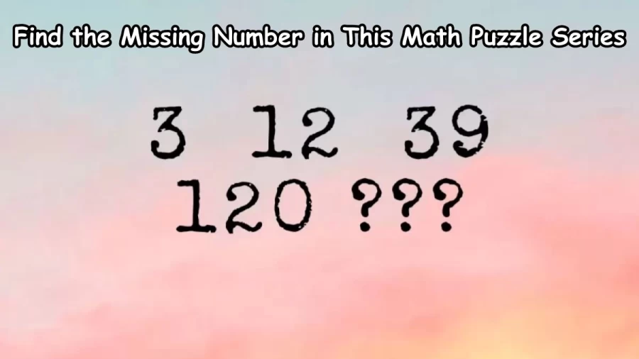 Brain Teaser: Only those with High IQ can find the Missing Term