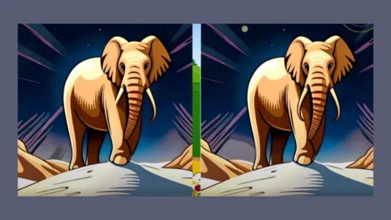 Brain Teaser Visual Test: Only a Genius Can Find the 3 Differences in less than 15 Seconds!