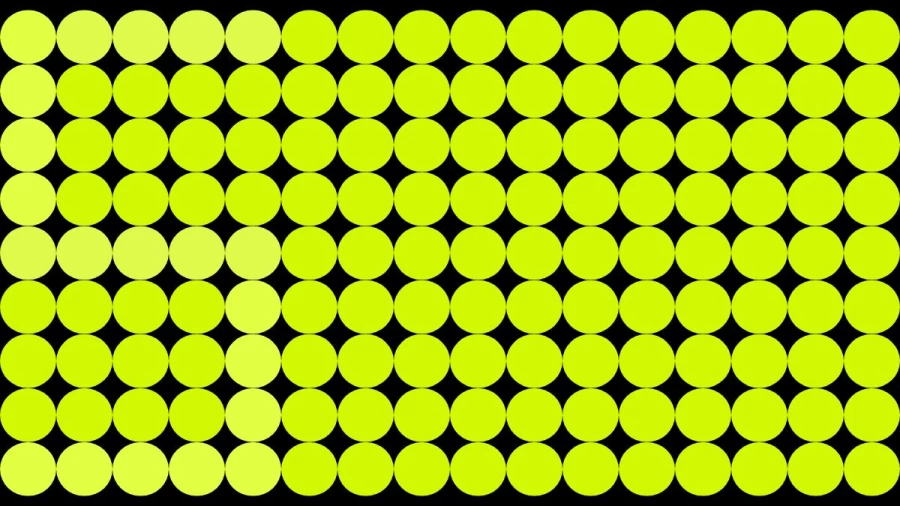 Brain Teaser Visual Test: Which Letter do you see among Green Dots in 10 secs