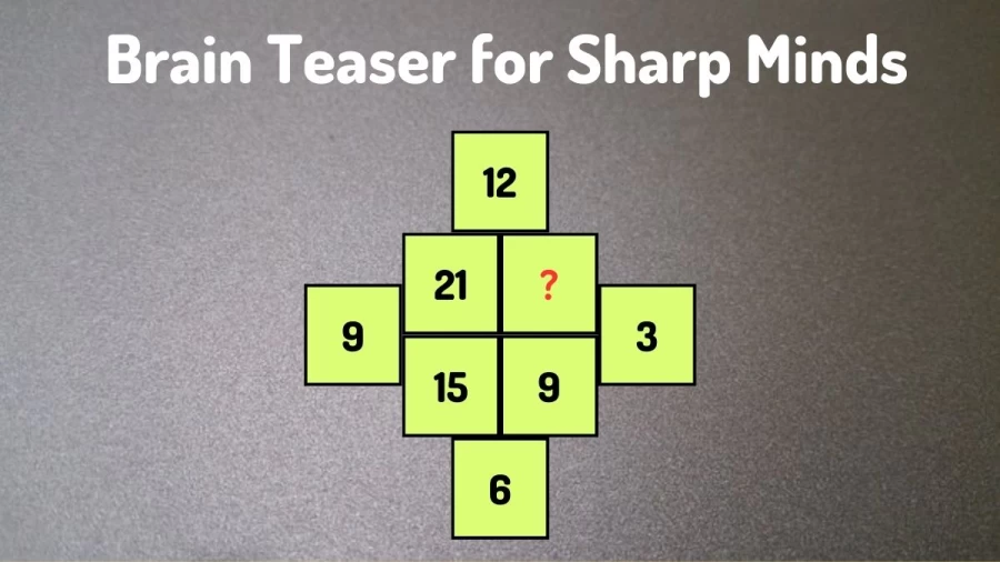 Brain Teaser for Sharp Minds: Find the Missing Number