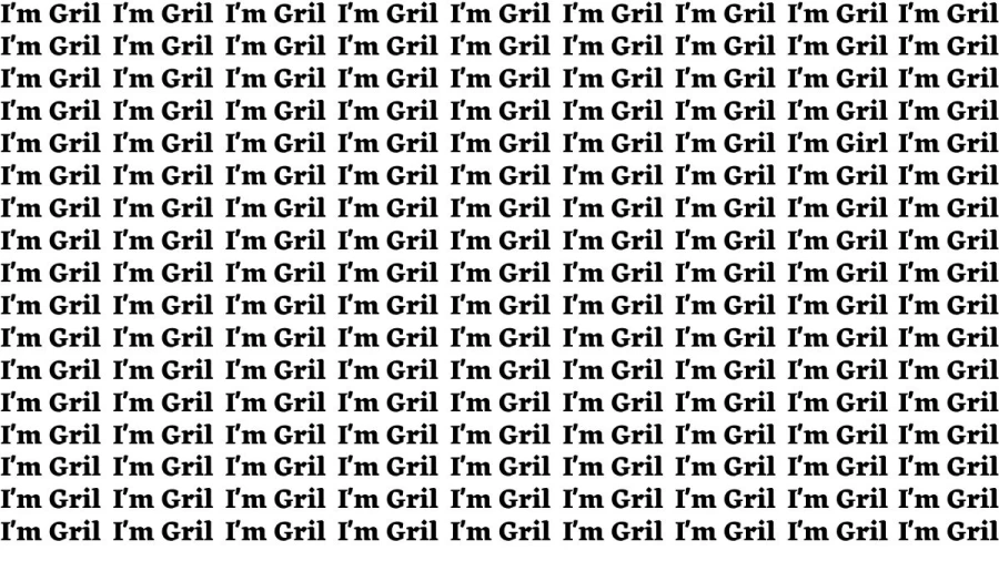 Brain Test: If you have Eagle Eyes Find I’m Girl in 18 Seconds