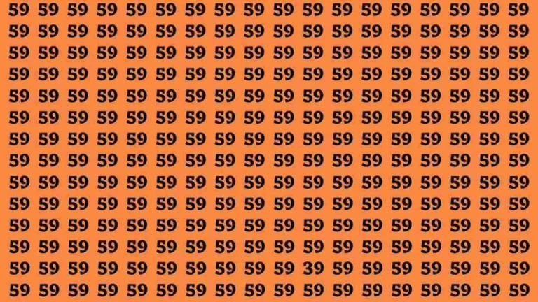 If you have Sharp Eyes Find the Number 39 in 20 Secs | Observation Brain Test