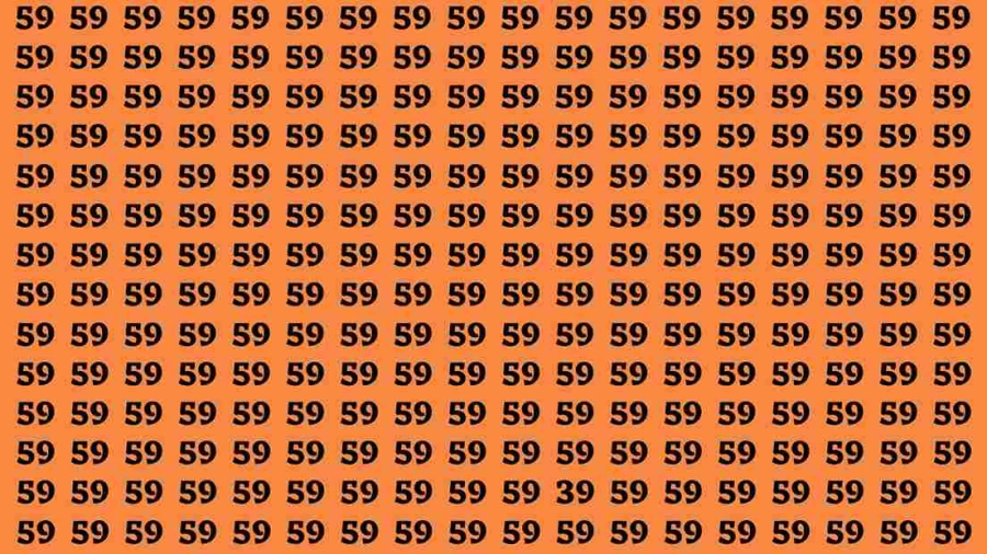 If you have Sharp Eyes Find the Number 39 in 20 Secs | Observation Brain Test