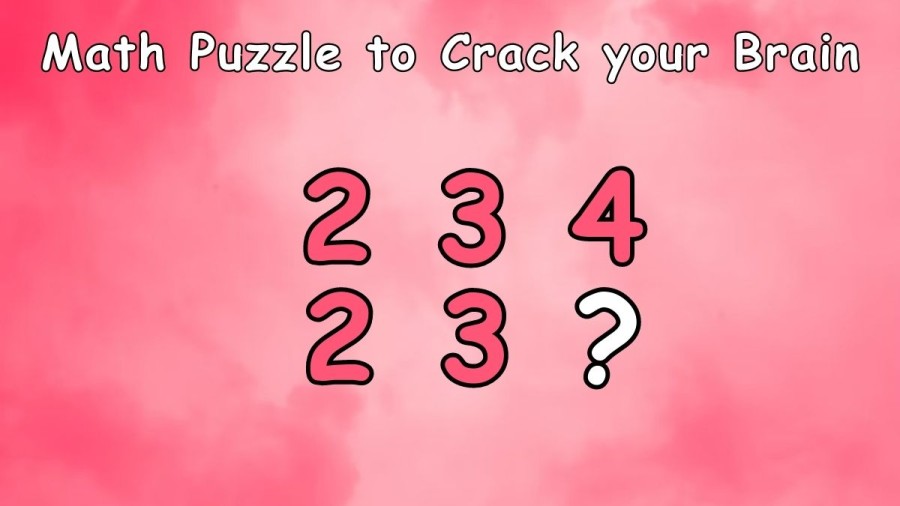 Math Puzzle to Crack your Brain: Find the Missing Number | It is not 4! Brain Teaser