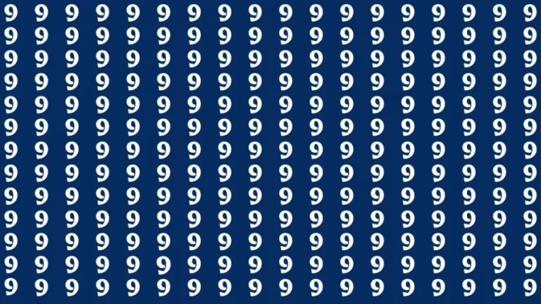 Observation Brain Test: If You Have Hawk Eyes Find 3 among the 9s within 20 Seconds?