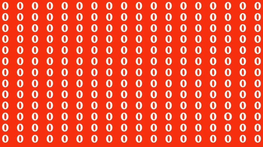 Observation Brain Test: If you have Eagle Eyes Find O in 12 Secs