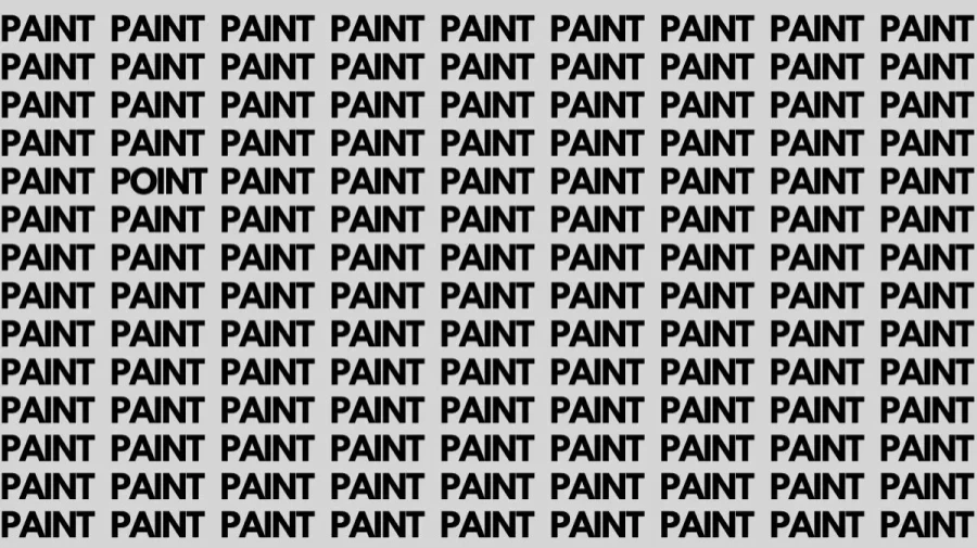 Observation Brain Test: If you have Sharp Eyes Find Point in 15 Secs