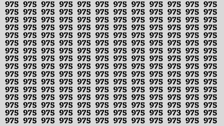 Observation Skill Test: If you have keen Eyes find the Number 953 among 923 in 12 Secs