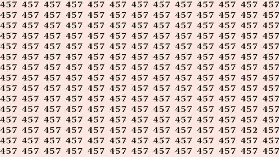 Observation Skills Test: If you have Sharp Eyes find the number 498 among 493 in 12 Seconds?