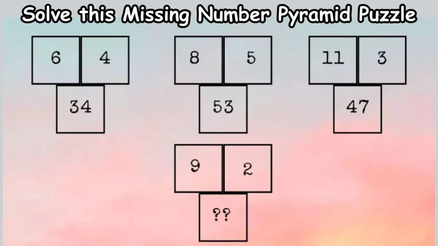 Only the Smartest Can Solve this Missing Number Pyramid Puzzle – Brain Teaser