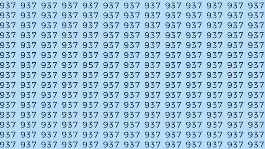 Optical Illusion: If you have sharp eyes find the Number 8205 in 10 Seconds