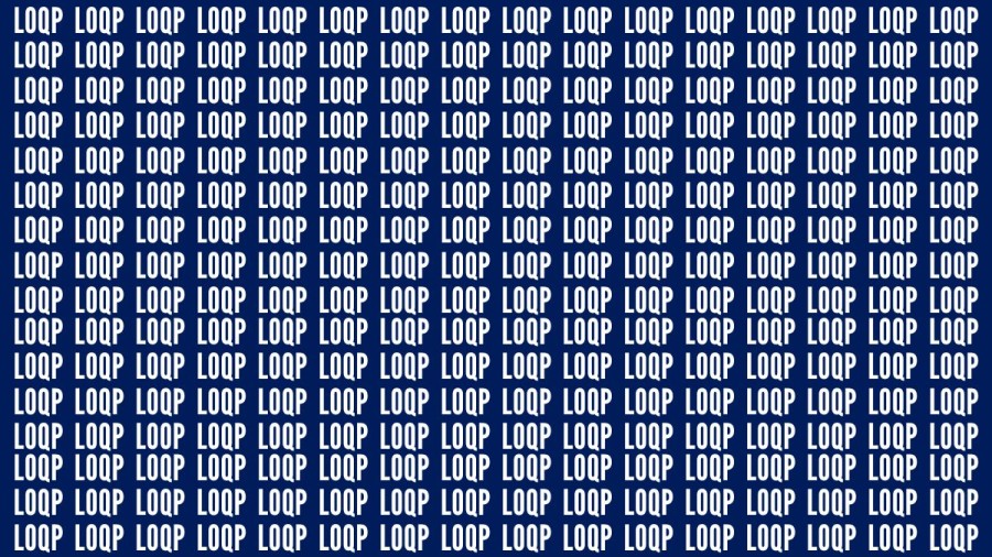 Brain Teaser: If You Have Eagle Eyes Find The Word Loop In 18 Secs