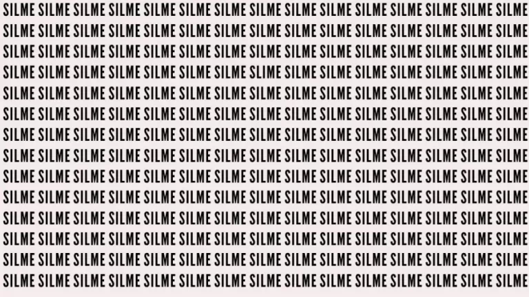 Brain Teaser: If You Have Eagle Eyes Find The Word Slime In 15 Secs