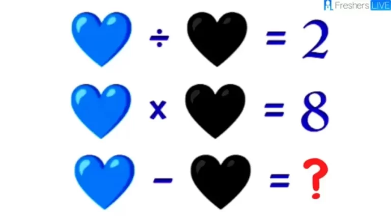 Brain Teaser – Can You Solve This Heart Math Puzzle?