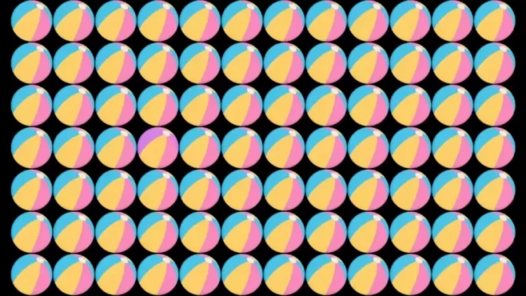 Brain Teaser – Can You Spot The Odd Ball In 20 Secs?