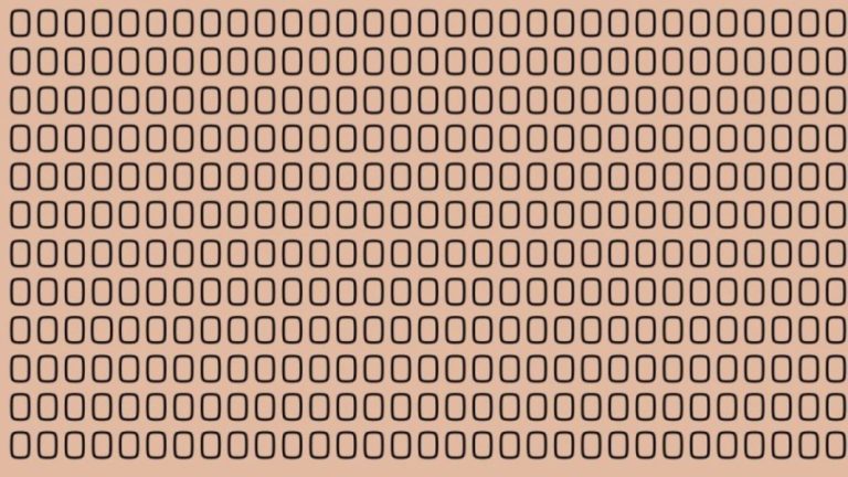 Brain Teaser: Can you find O Among these 0s in 10 Seconds?