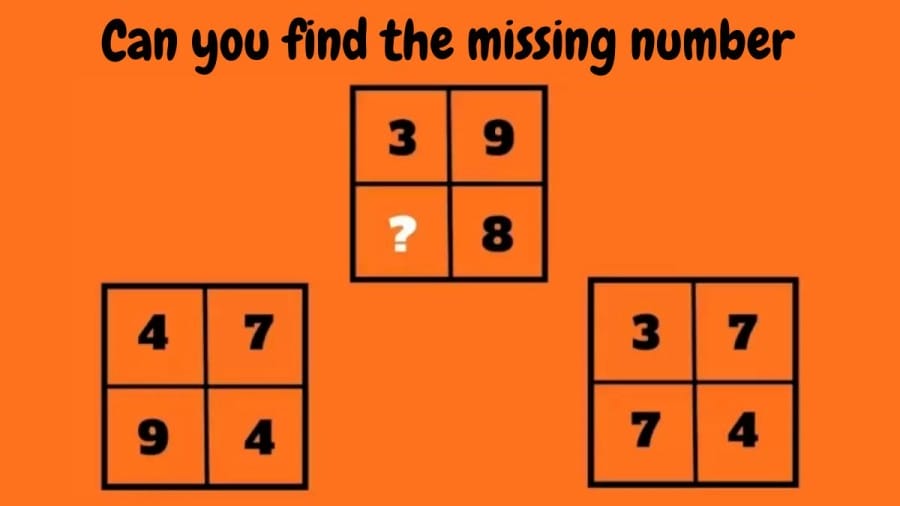 Brain Teaser – Can you find the missing number in this magic math puzzles?