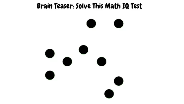 Brain Teaser – Genius Matchstick Puzzle For Genius Minds