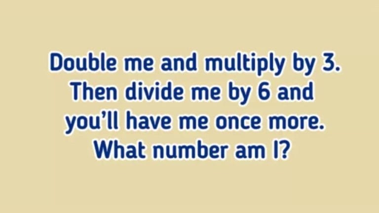 Brain Teaser: How good are you at math? Can you answer this tricky math riddle