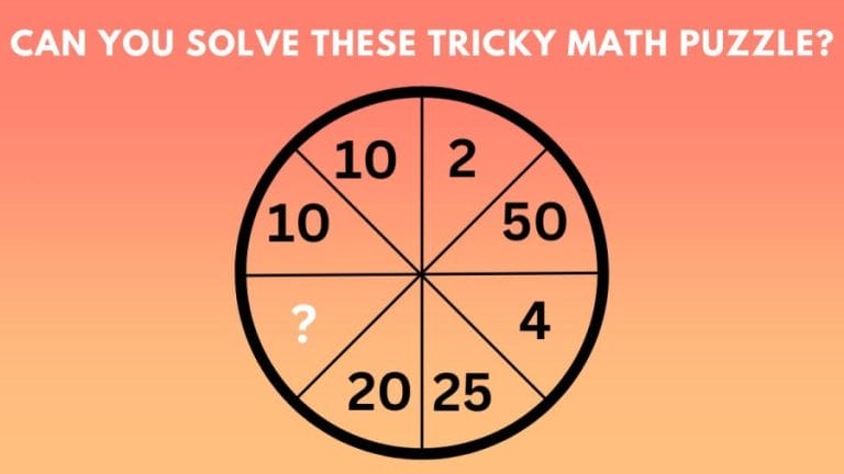 Brain Teaser IQ Test – Can you solve these tricky math puzzle?