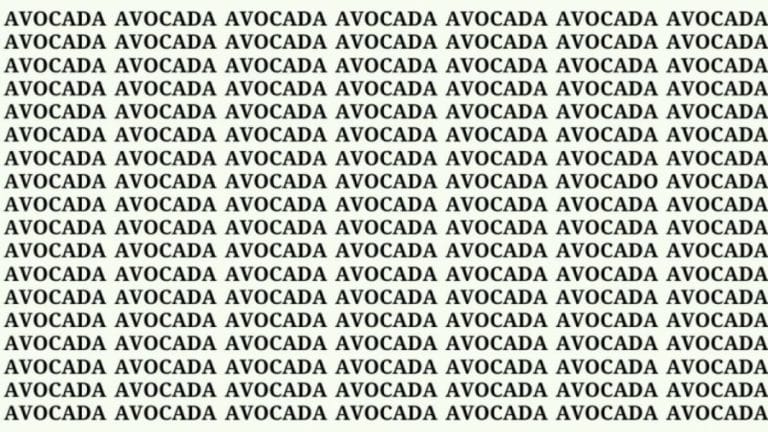 Brain Teaser: If You Have Hawk Eyes Find Avocado Among Avocada in 20 Secs?