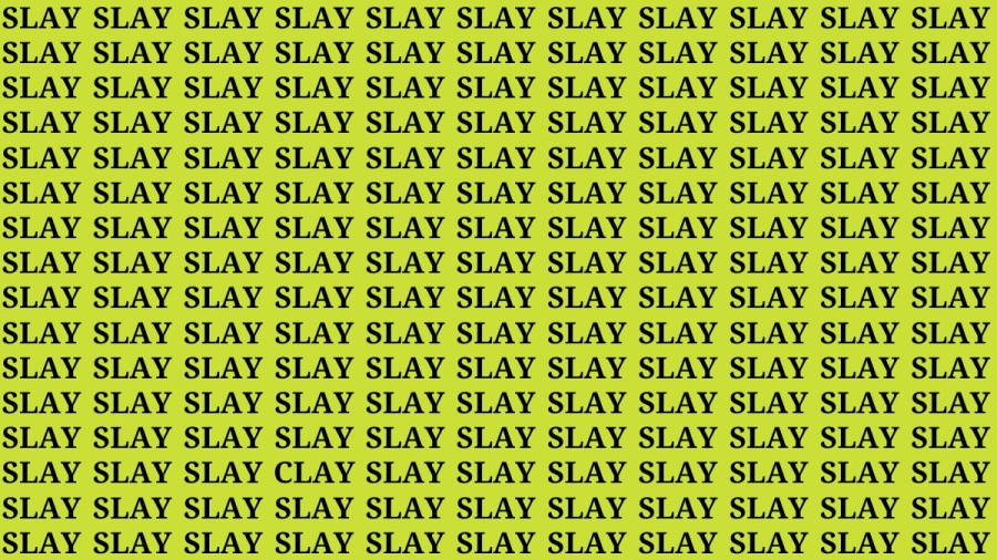 Brain Teaser: If You Have Sharp Eyes Find The Clay in 10 secs