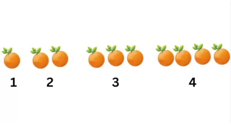 Brain Teaser Logic Puzzle – Can You Just Move 1 Orange To Reverse The Order?