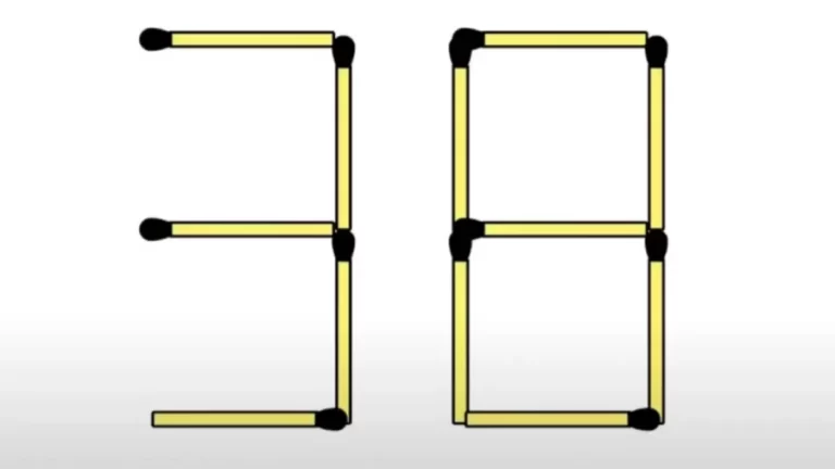 Brain Teaser Matchstick Puzzle – Can You Move Only 2 Matchsticks To Make The Highest Number?