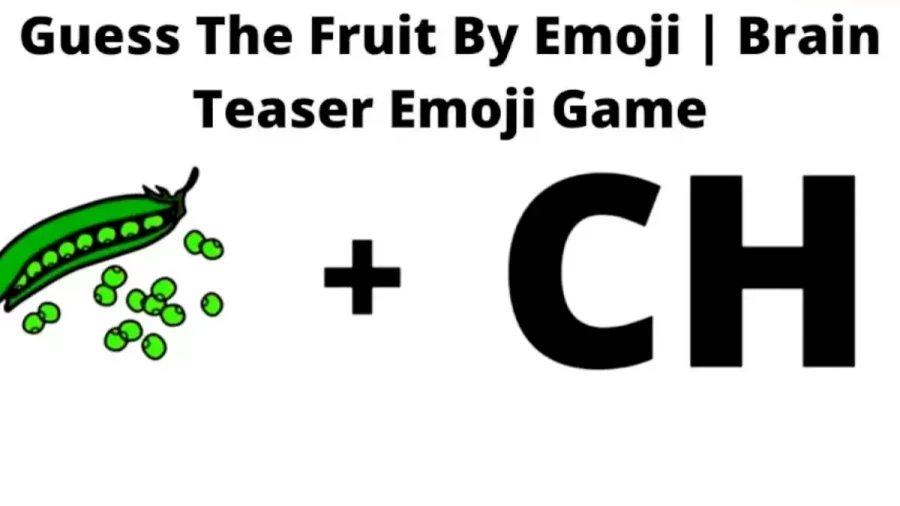 Guess The Fruit By Emoji | Brain Teaser Emoji Game