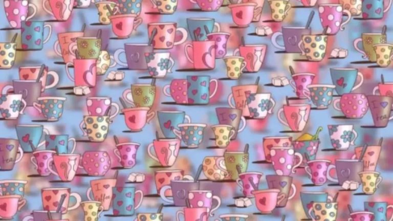 Optical Illusion Brain Test: Can You Find The Hidden Bucket Of Sand Among These Cups Within 12 Seconds?