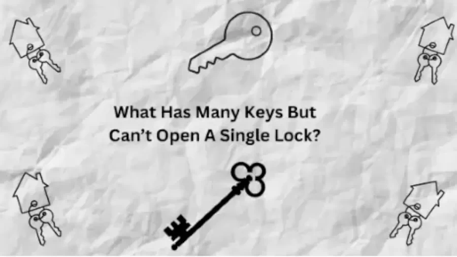 Tricky Brain – What Has Many Keys But Can’t Open A Single Lock? Teaser Riddle