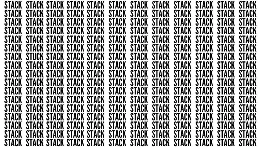 Brain Teaser: If You Have Eagle Eyes Find Stuck Among Stack In 15 Secs