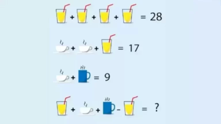 Brain Teaser To Test Your IQ – Can You Solve This Tricky Math Puzzle?