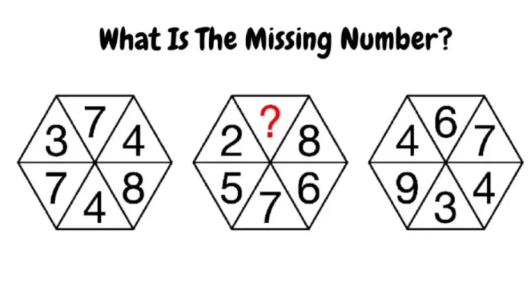 Brain Teaser – What Is The Missing Number? IQ And Aptitude Tests