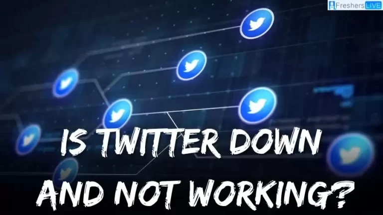 Is Twitter Down and Not Working? Why Isn’t My Twitter Working? How to Check Twitter Server Down?