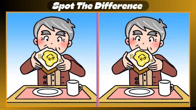 Find 3 Differences Within This Breakfast In 50 Seconds