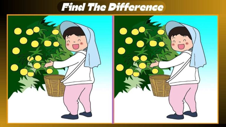 Find 3 Differences Within This Fruit Harvesting In 24 Seconds