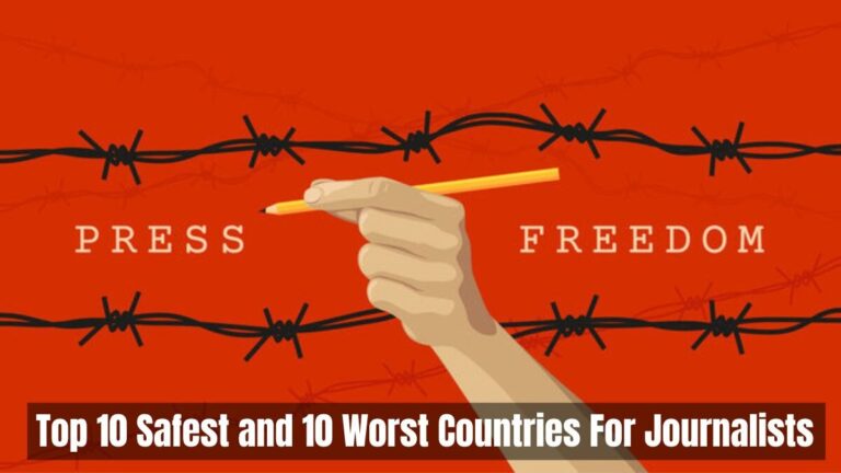 List of Top 10 Safest and 10 Worst Countries For Journalists; Check India Rank