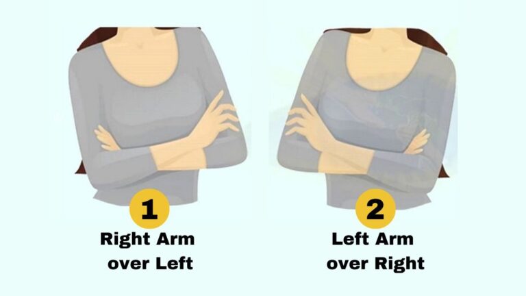 Personality Test: Your Arms Crossing Style Reveals Your Hidden Personality Traits