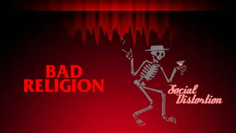 Bad Religion and Social Distortion Extend 2024 Tour Dates, How to Get Presale Code Tickets?