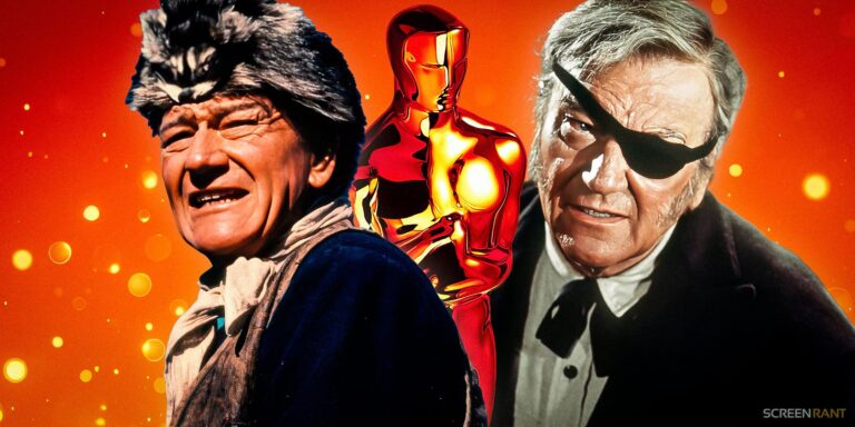 All 3 Times John Wayne Was Nominated For An Oscar (& Who He Lost To)