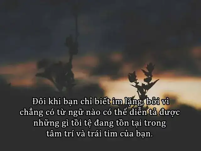 những câu nói chán nản về cuộc sống