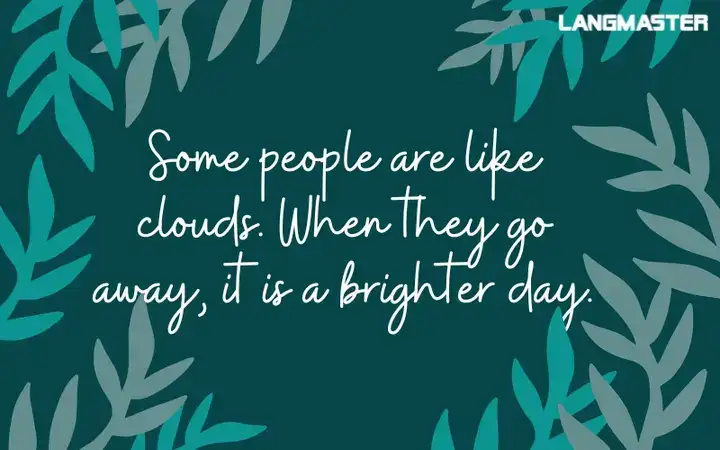 mỗi ngày 1 câu nói tiếng anh hay