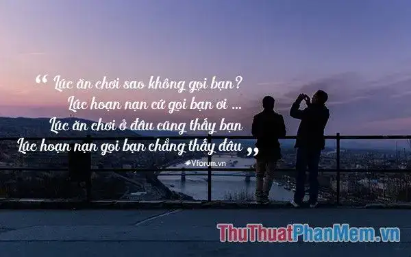 những câu nói xoáy về tình bạn