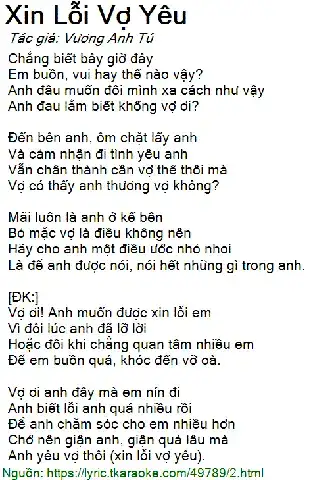 những câu nói xin lỗi vợ hay nhất những câu nói xin lỗi vợ hay nhất