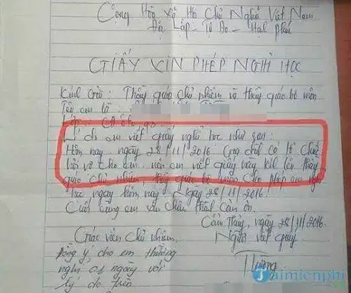 những câu nói xin nghỉ học bằng tiếng anh những câu nói xin nghỉ học bằng tiếng anh