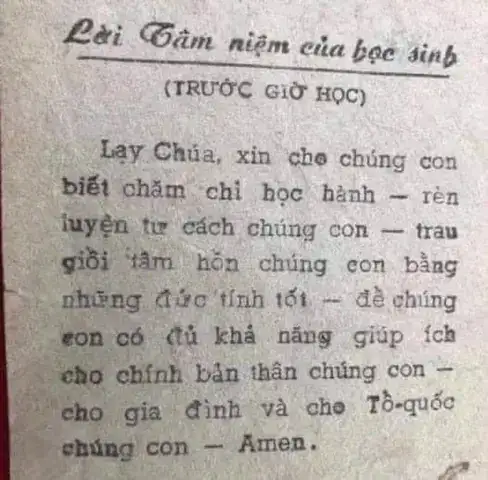 những câu nói cửa miệng của học sinh
