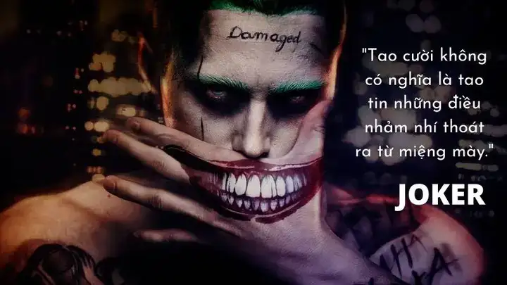 những câu nói chất của joker