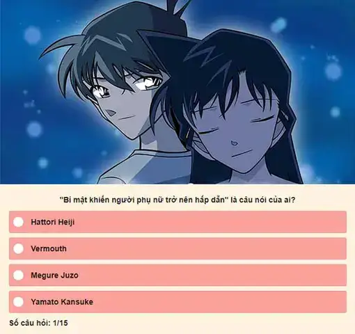 câu nói nổi tiếng của vermouth trong conan