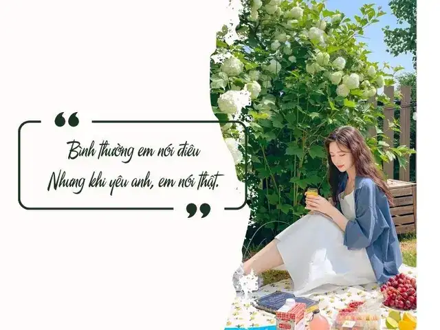 câu nói nịnh người yêu